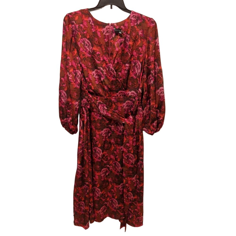Maison Tara Fuchsia/Red Dress, NWT, 18W